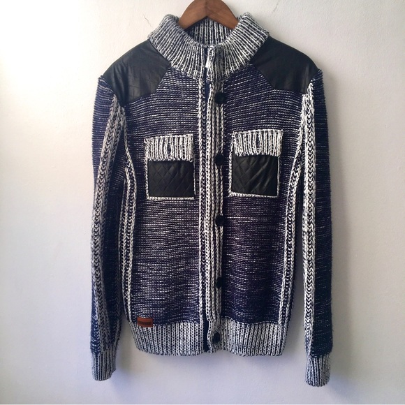 Men’s Cardigan knit sweater - Picture 9 of 9